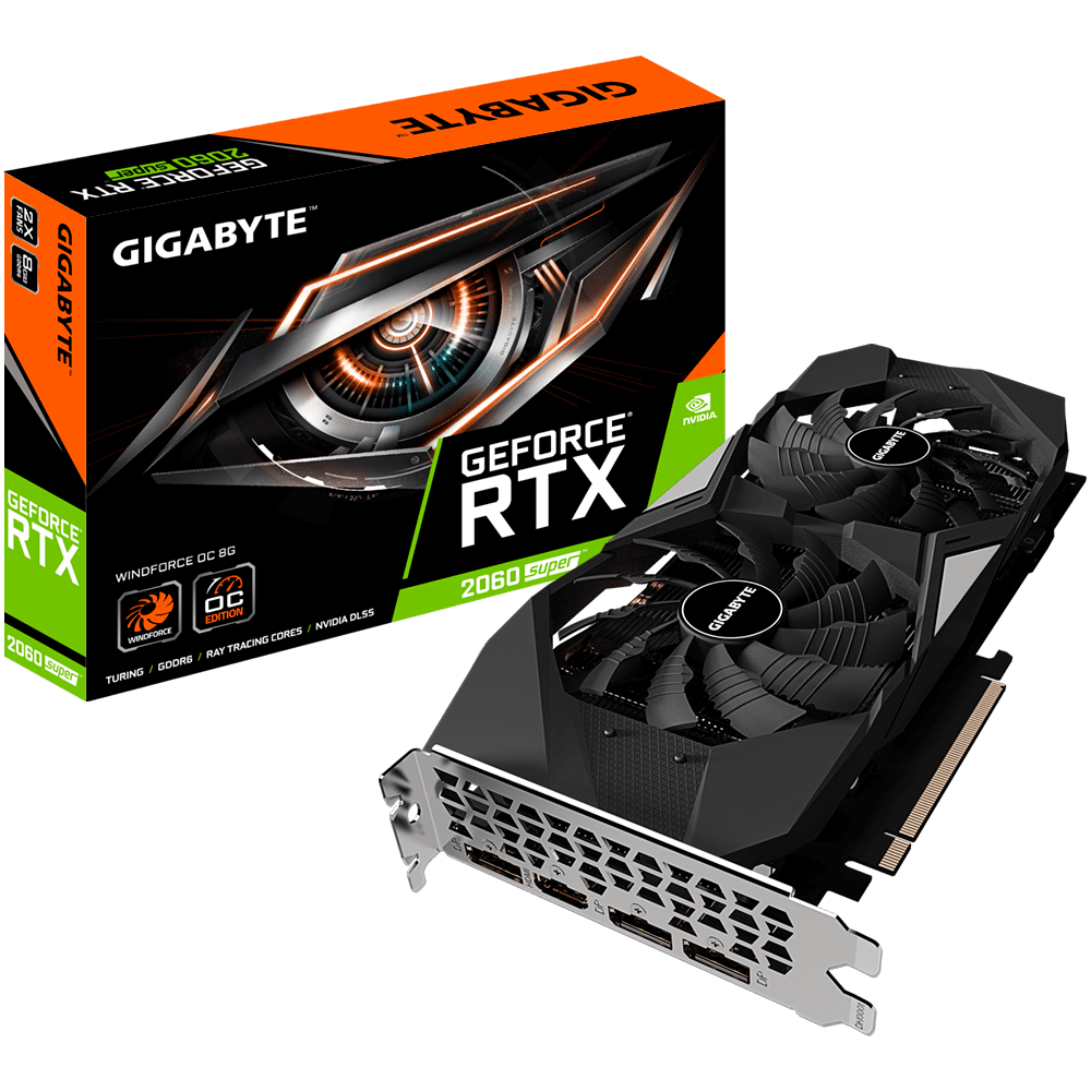 Gigabyte GeForce RTX 2060 SUPER WINDFORCE OC 8G