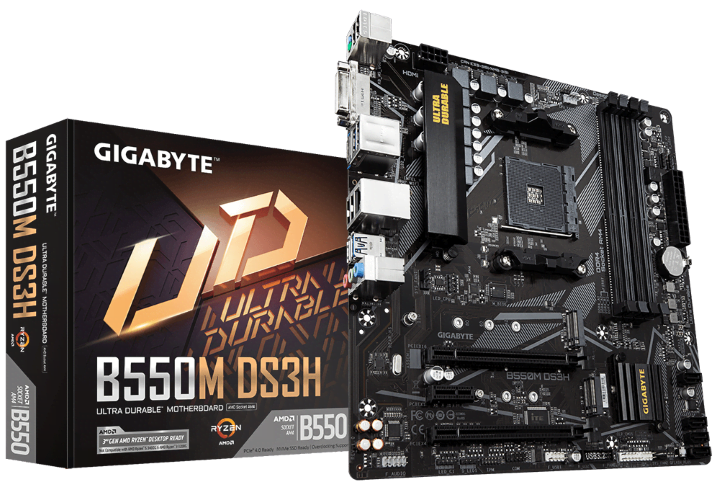 Gigabyte B550M DS3H